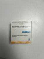 Midazolam Kalceks 5 mg/ml 10 x 1 milliliter Injektions-/infusionsvätska, lösning