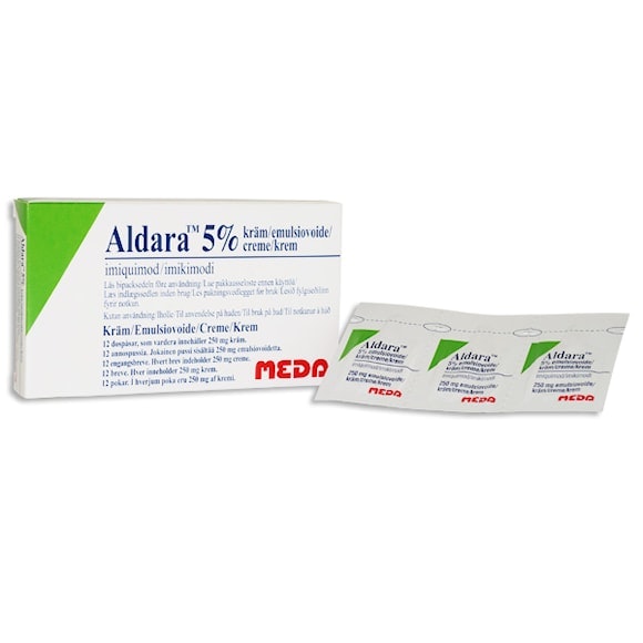 ALDARA, kräm 5 % Viatris AB, 12 styck