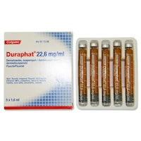 Duraphat, dentalsuspension 22,6 mg/ml, 5 x 1,6 milliliter