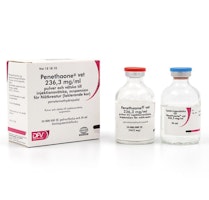 Penethaone vet, pulv och vätska till inj-vätska, suspension 236,3 mg/ml, 10 x 40 milliliter