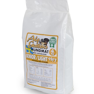 4 kg SENIOR/LIGHT -vetefritt med glukosamin, för äldre eller överviktiga hundar