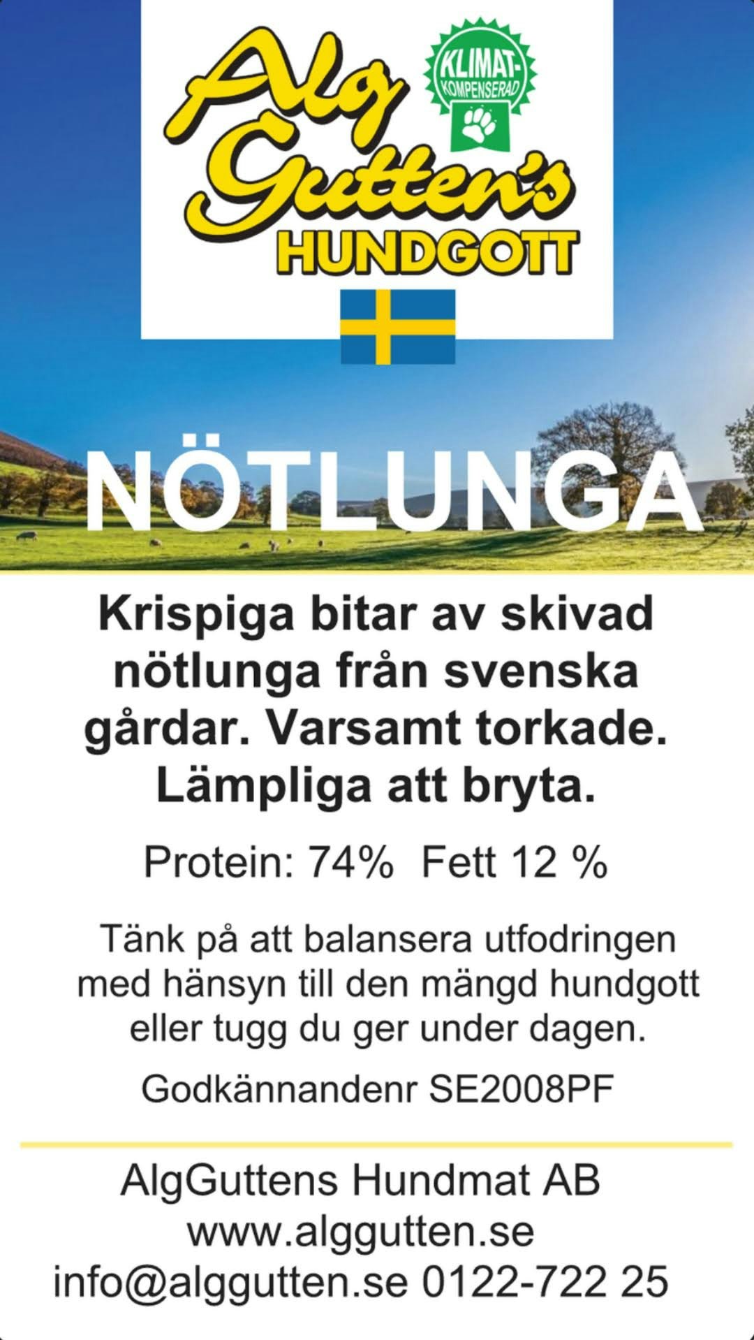 Nötlunga 1 kg Storpack