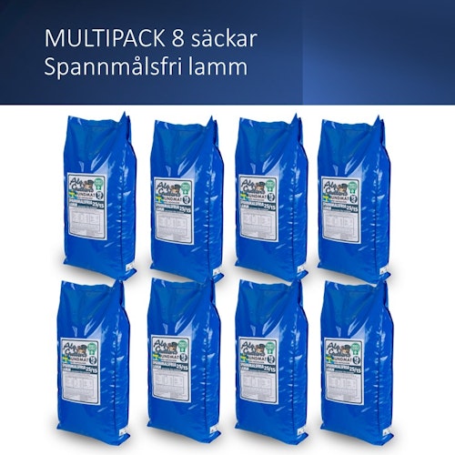 MULTIPACK -120 kg SPANNMÅLSFRIA LAMM 25/15 Spara 1000kr