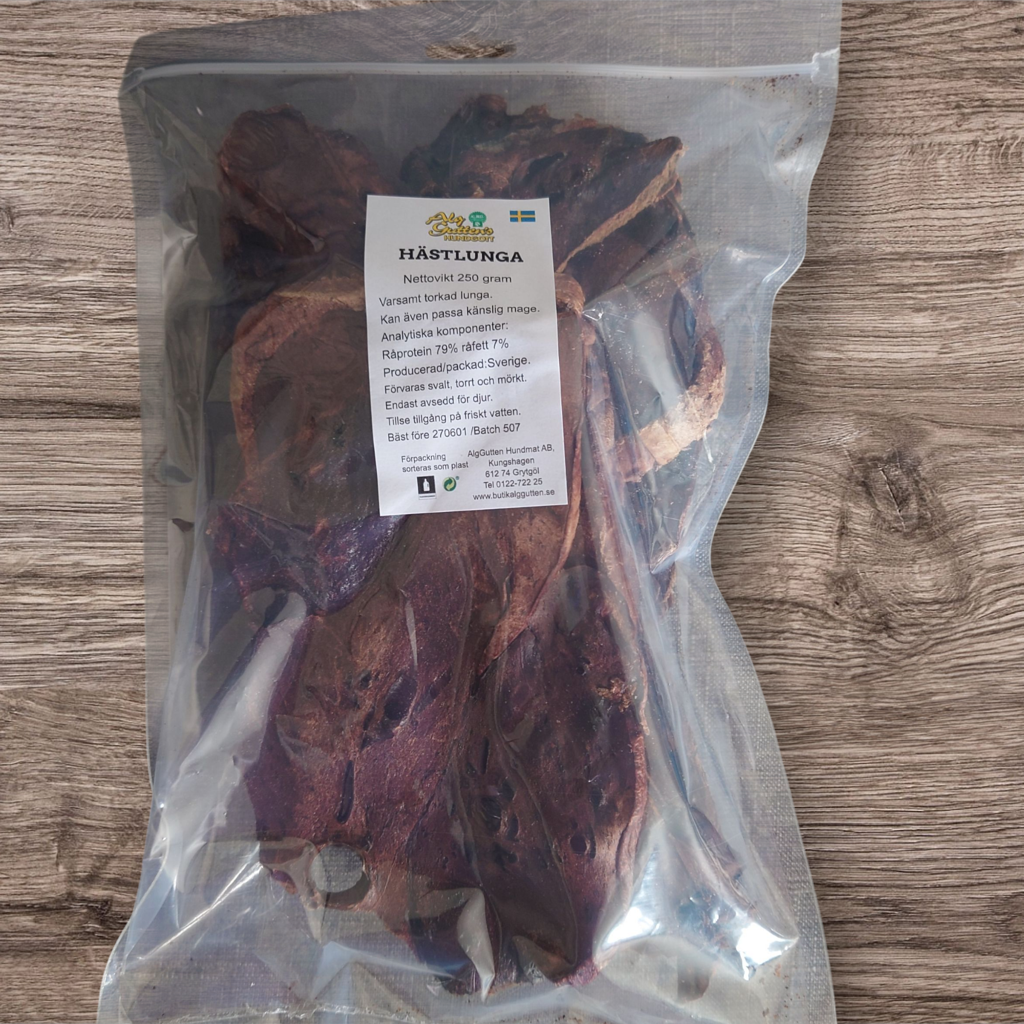 Hästlunga 250 gram