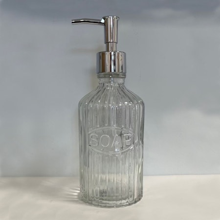 Tvålpump i Glas