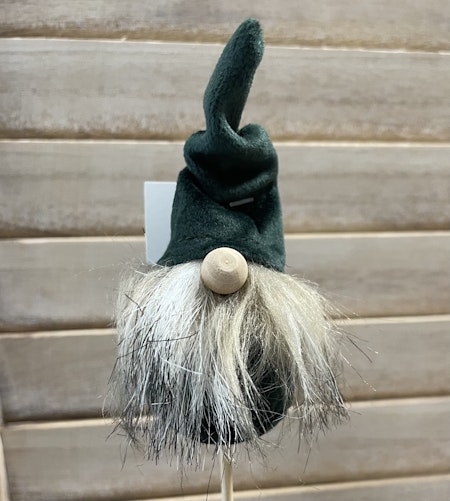 Skäggtomte på stick -två varianter