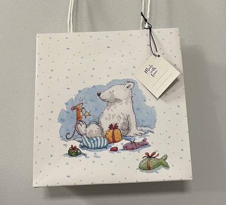 Presentpåse Isbjörn