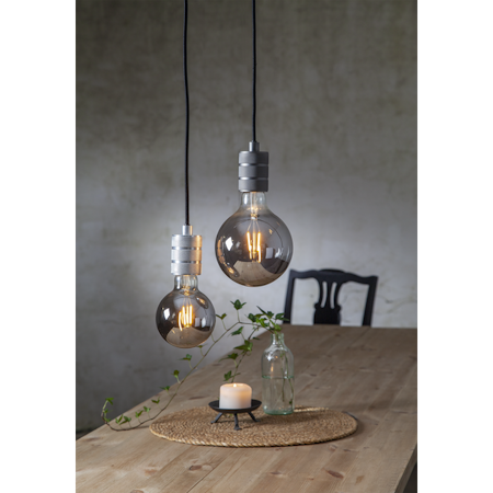 LED-LAMPA E27 G95 PLAIN SMOKE