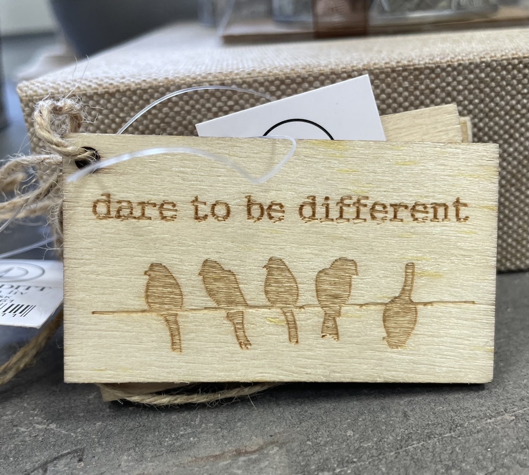 Tag -dare to be different