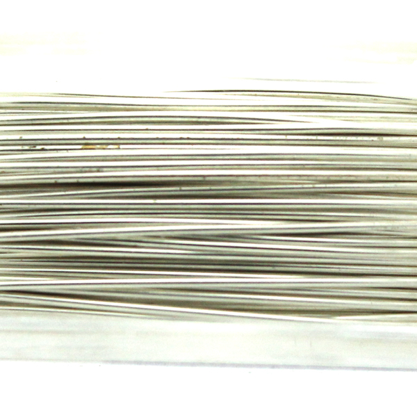 Tarnish Resistant Silver Artistic Wire 32 Gauge/0,20mm 30yd/27,4m