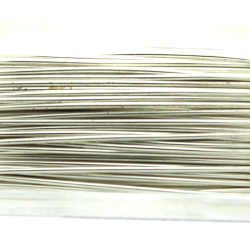 Tarnish Resistant Silver Artistic Wire 32 Gauge/0,20mm 30yd/27,4m