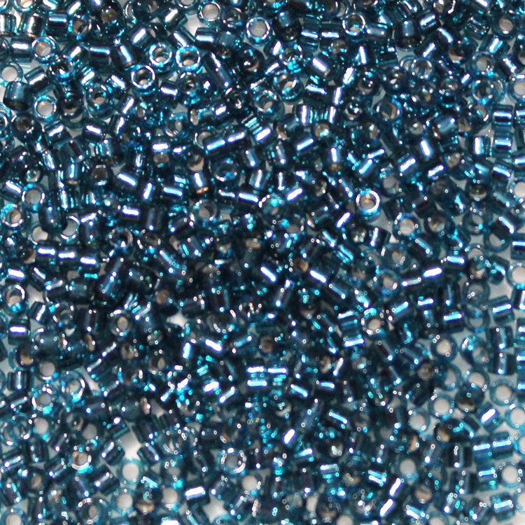 Dyed Silverlined Blue Zircon DB-0608 Delicas 11/0 5g