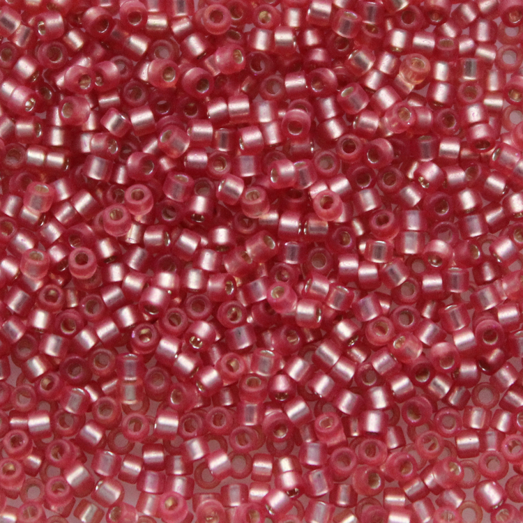 Dyed Semi-matte Silverlined Light Cranberry	DB-0685 Delicas 11/0 5g