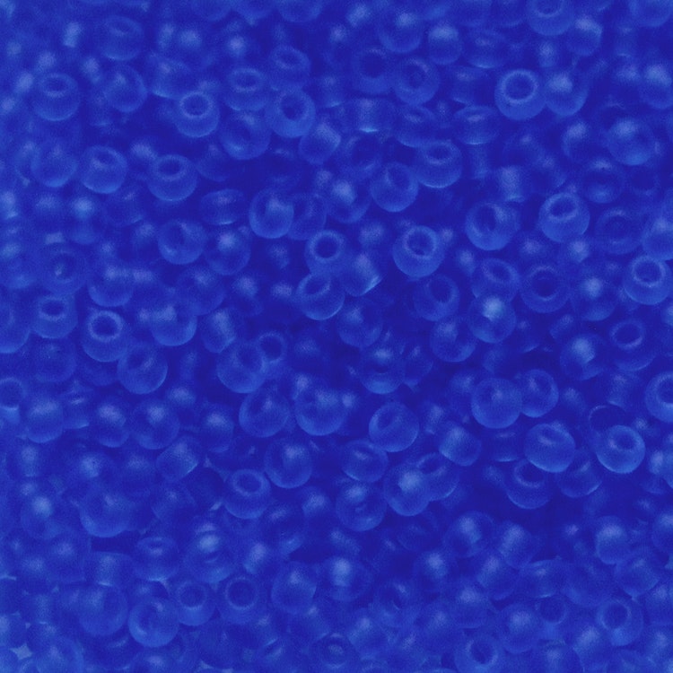 Matte Transparent Sapphire 11-0150F Miyuki Seedbeads 11/0 10g