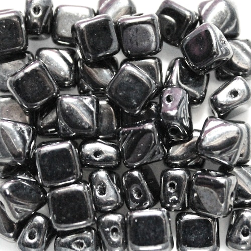 Hematite Silky Beads 10g