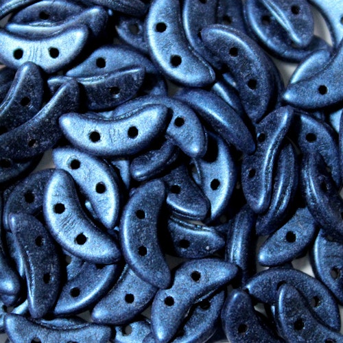 Metallic Suede Blue Crescent 10g