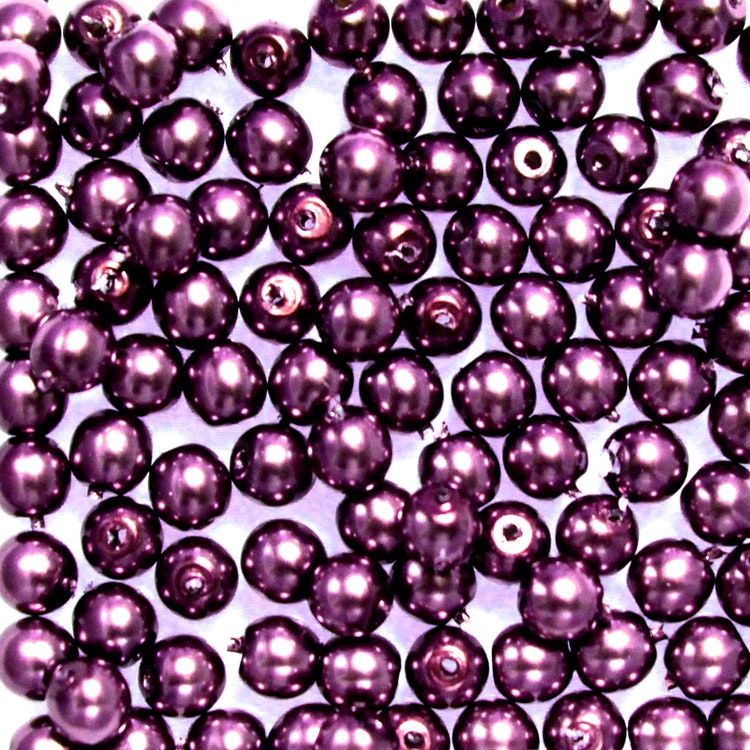 Purple Vaxade Runda/Druks 3mm 100st