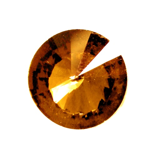 Topaz Kinesisk Rivoli 10mm 4st