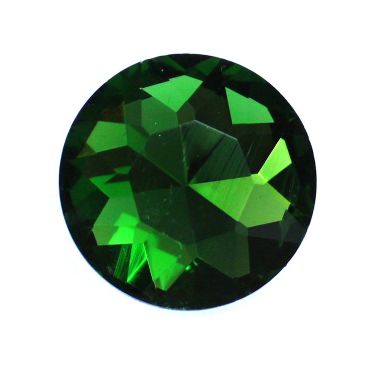 Dark Green Kinesisk Round Stone 27mm 1st