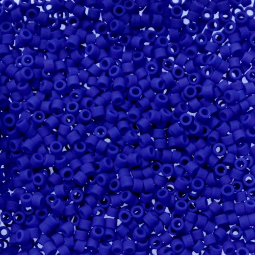 Matte Opaque Cobalt DB-0756 Delicas 11/0 5g