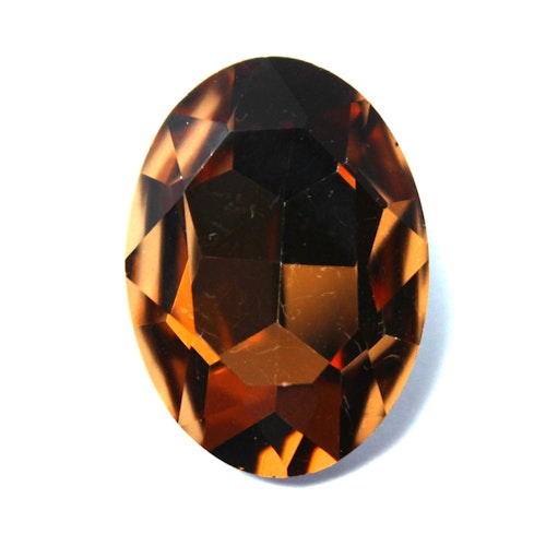 Topaz Kinesisk Strass Oval 30x20mm 1st