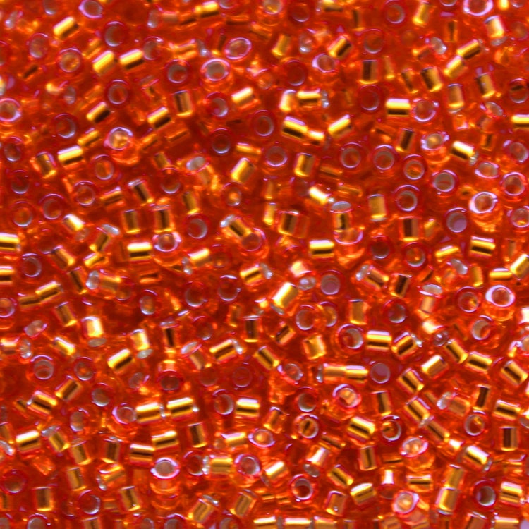 Silverlined Orange DB-0045 Delicas 11/0 5g