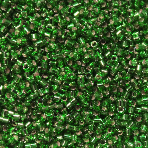 Silverlined Green DB-0046 Delicas 11/0 5g