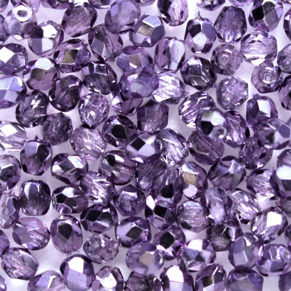 Violet Metallic Ice Fire Polish 3mm 100st