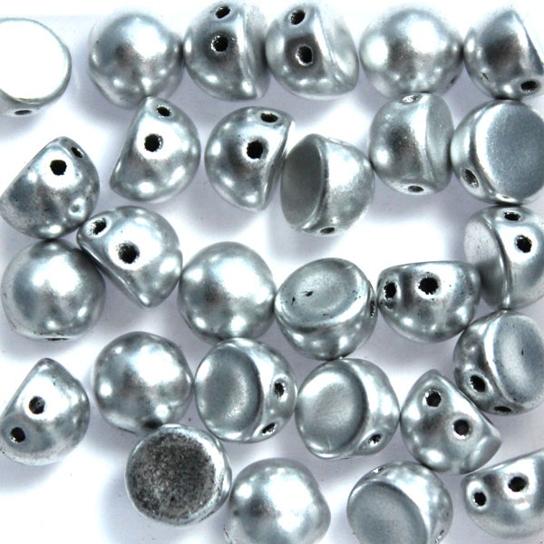 Aluminium Silver CzechMates Cabochon 10g