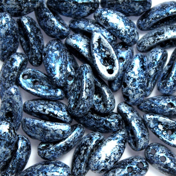 Tweedy Blue Chilli Beads 10g