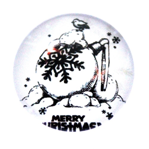 Julmotiv 34 Cabochon 25mm 1st