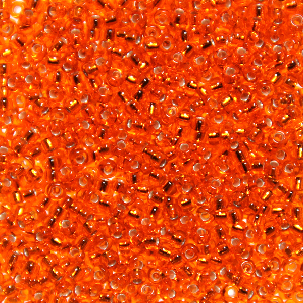 Silverlined Orange 11-0008 Miyuki 11/0 10g
