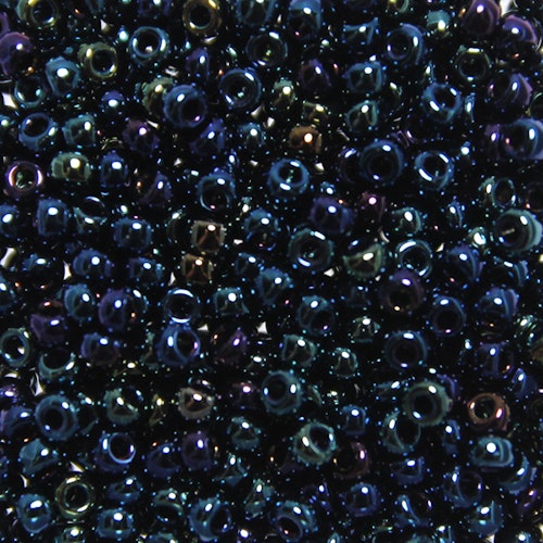 Metallic Dark Blue Iris 8-0452 Miyuki 8/0 10g