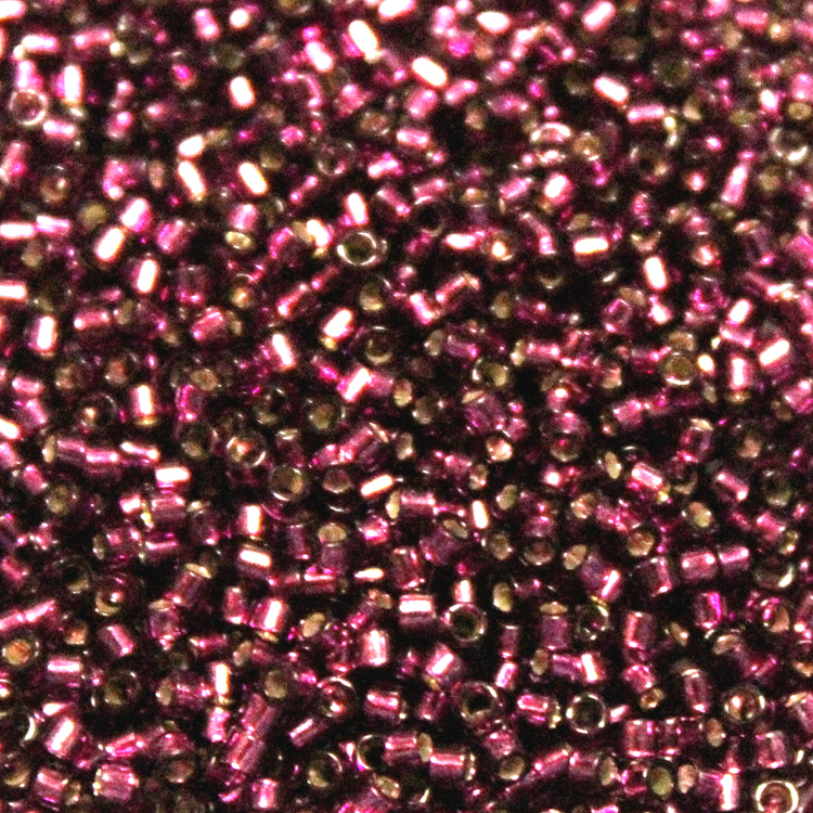Dyed Silverlined Raspberry DB-1342 Delicas 11/0 5g