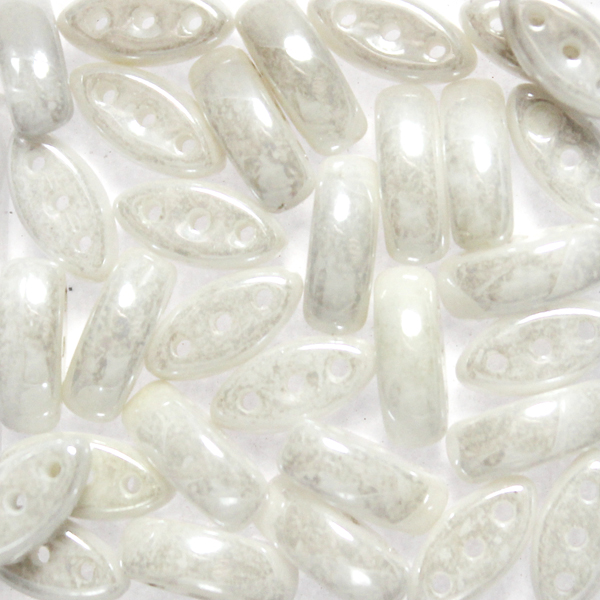 Opaque White Luster Cali Bead 5g