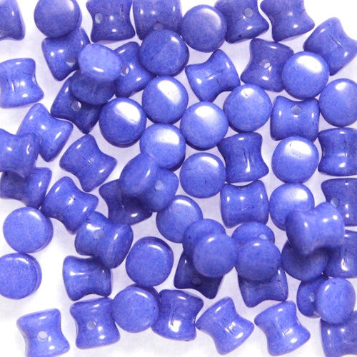 Alabaster Lila Diabolo/Pellet Beads 10g