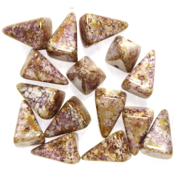 Alabaster Bronze Picasso Pyramid Spikes 10g