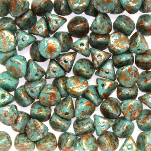 Green Turquoise Tweedy Copper Ilos 10g