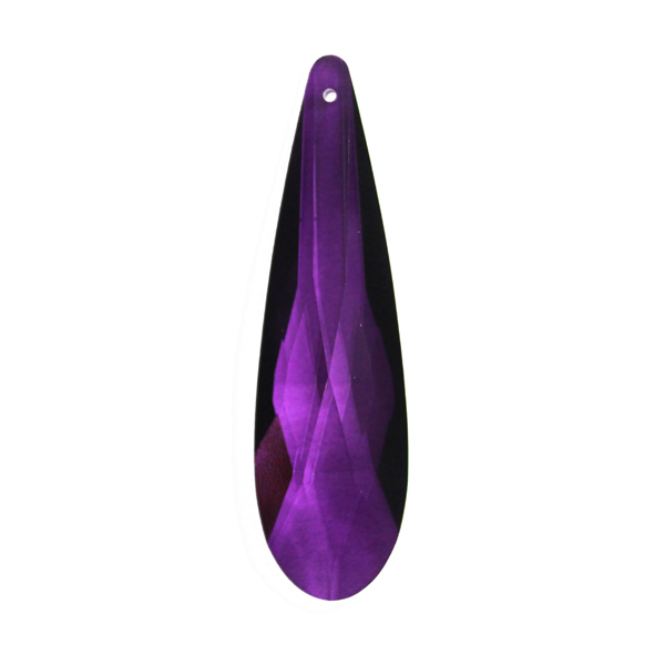 Purple Droppe Glas 76x21mm 1st
