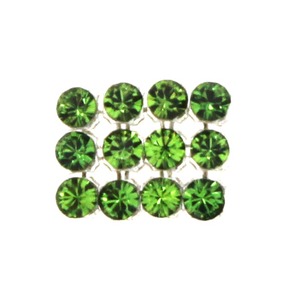 Fern Green Swarovski Crystal Mini Mesh 1,7mm 12st