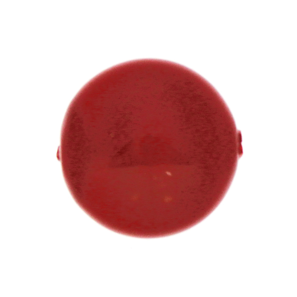 Red Coral Swarovski Coin Pearl 14mm 5860 1st