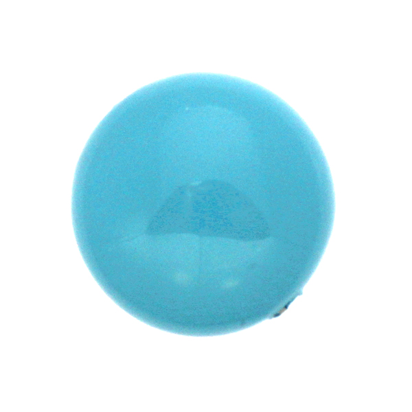 Turquoise Swarovski Coin Pearl 14mm 5860 1st
