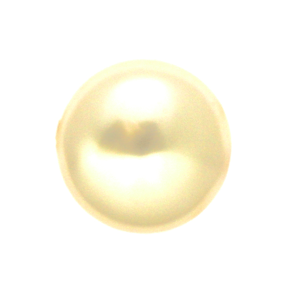 Light Gold Swarovski Coin Pearl 14mm 5860 1st