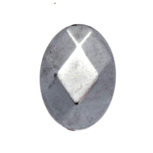 Silver Hematit Oval 18x13mm 1st