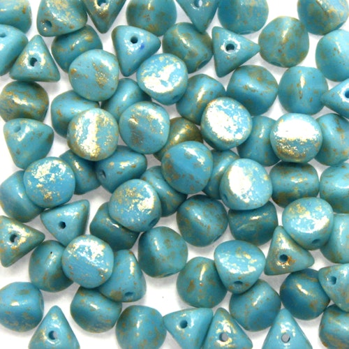 Turquoise Gold Splash Ilos 10g