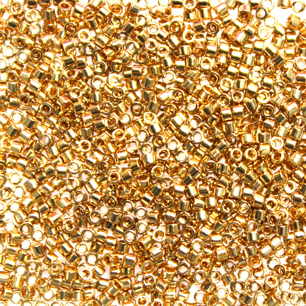 24kt Light Gold Plated DB-0034 (N) Delicas 11/0 5g