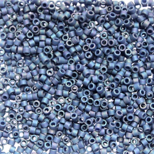 Matte Opaque Glazed Bayberry AB DB-2317 Delica 11/0 5g