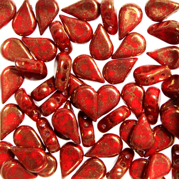 Opaque Red Teracota Bronze Amos 10g