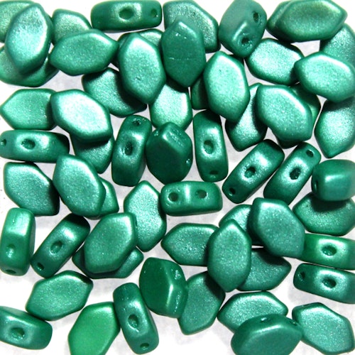 Opaque White Pastel Dark Green Paros 10g