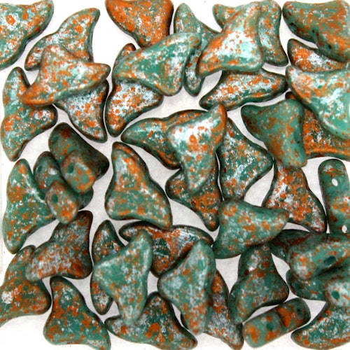 Green Turquoise Tweedy Copper Helios 10g